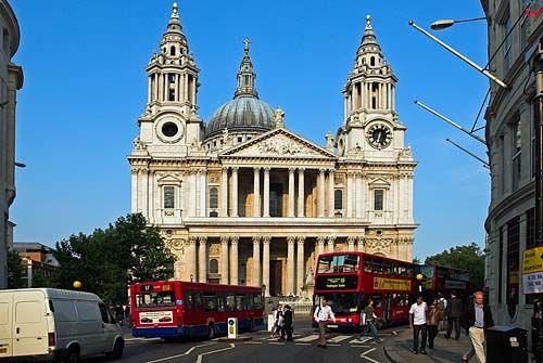 Katedra św. Pawła w Londyn City.